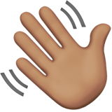 waving hand
